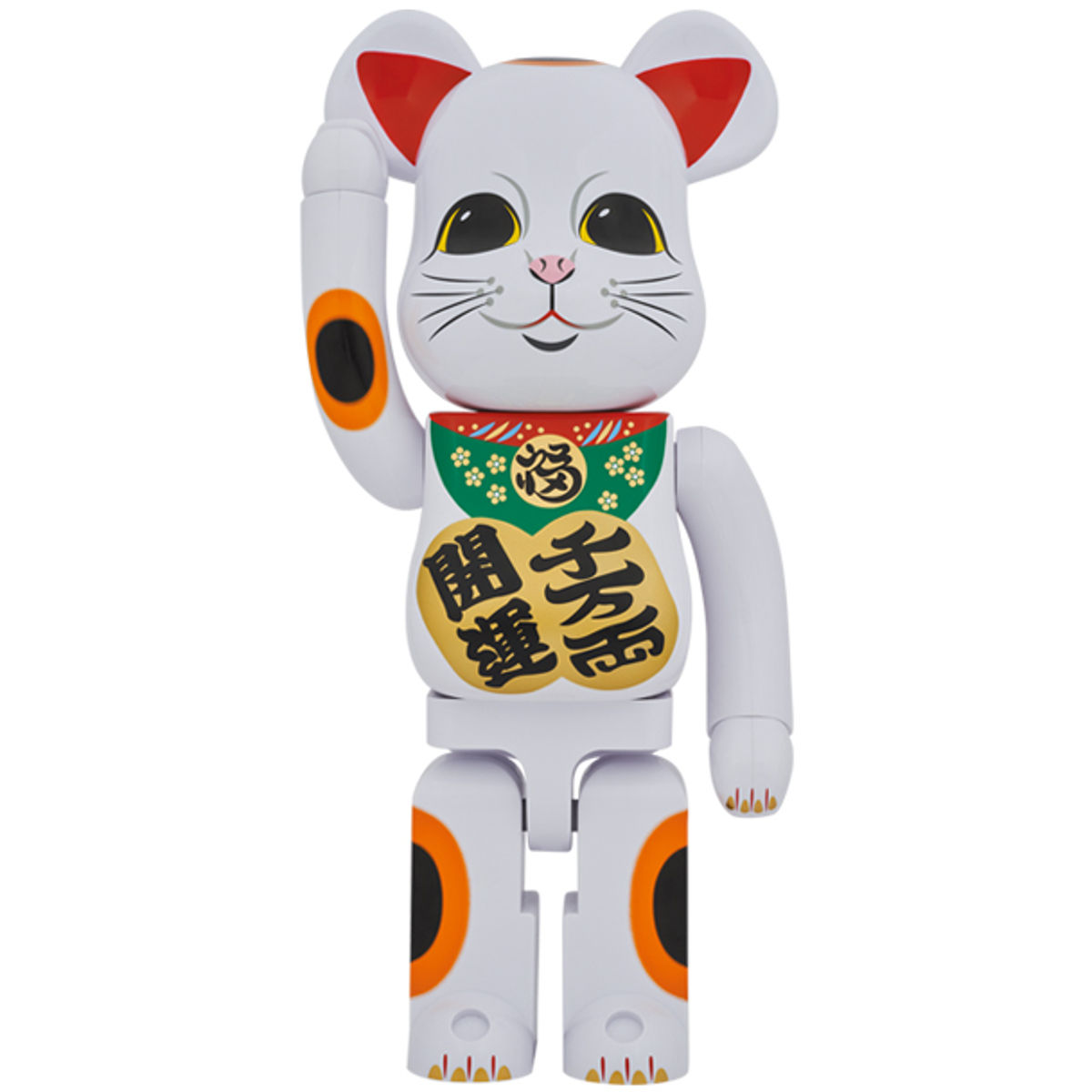 1000% Good Luck Lucky Cat Bearbrick