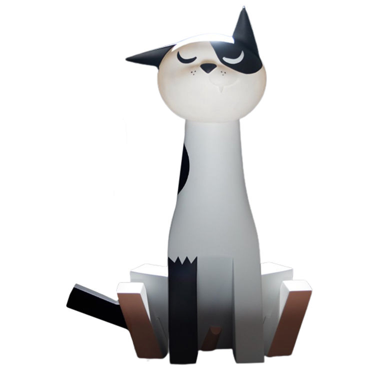 36" Eddy Titan Kitty : Popbot by Ashley Wood