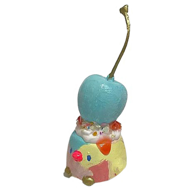 Custom Dessert Blocky Teal Cherry by Seri Norica