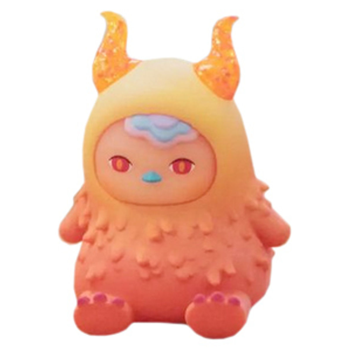 Pucky Monster Beanie Pomegrante