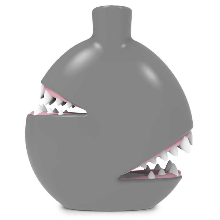 Biting Vase Gray by Josh Divine