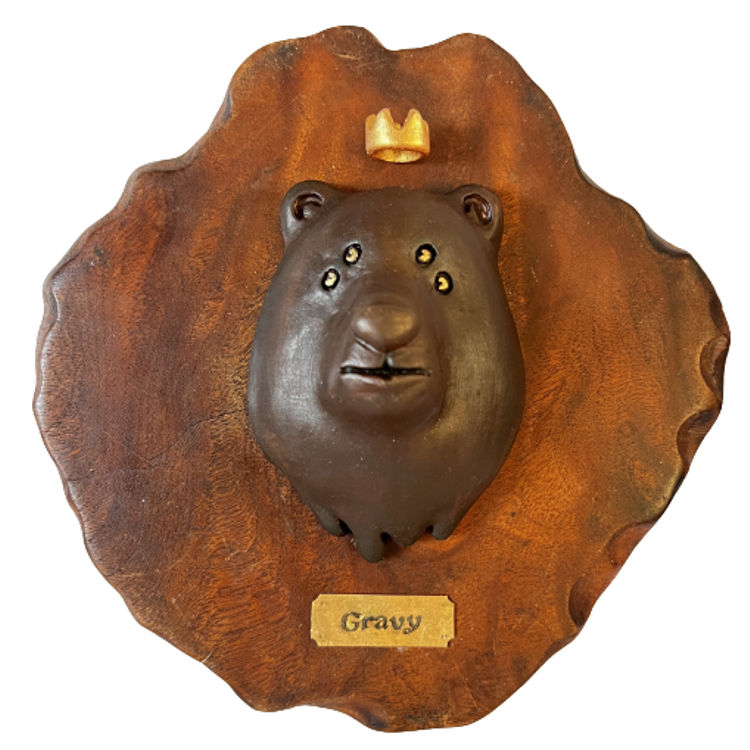 Mounted Gravy by Miri Rooney