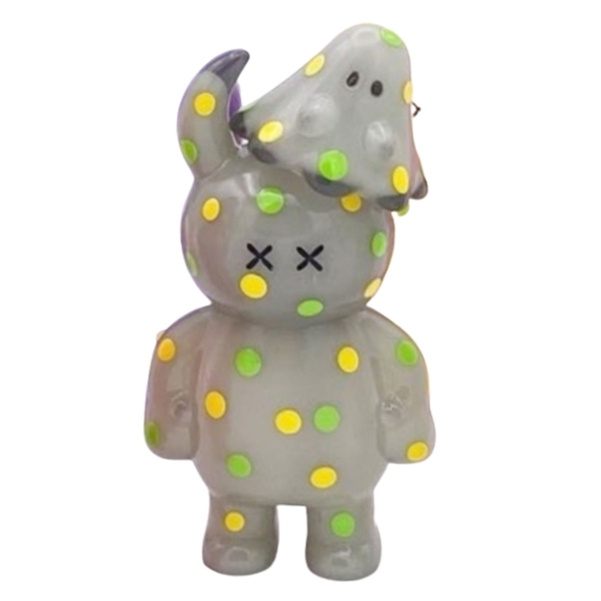 Grey Colorful Dot Uamou