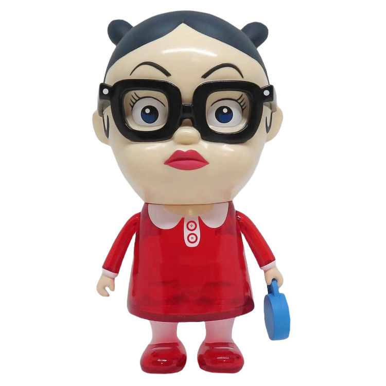 Bigger Little Enid Clear Red Dress by Daniel Clowes