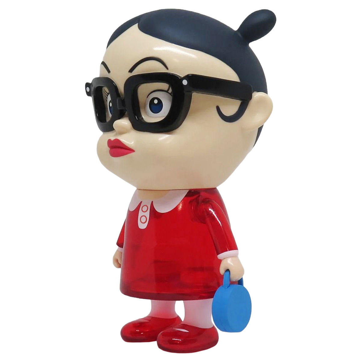 Bigger Little Enid Clear Red Dress