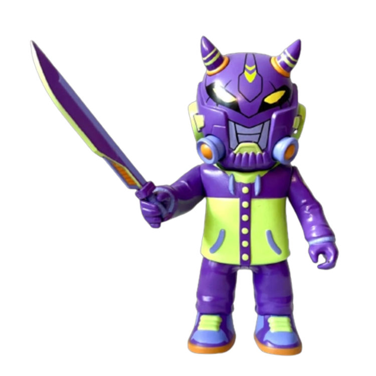 Purple EVA Soul Breaker (Strangecat Toys Exclusive) by In Prime We Trust