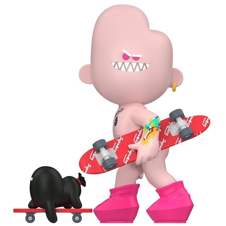 Skater Wang Baby by Lao Wang (Ken Wong)