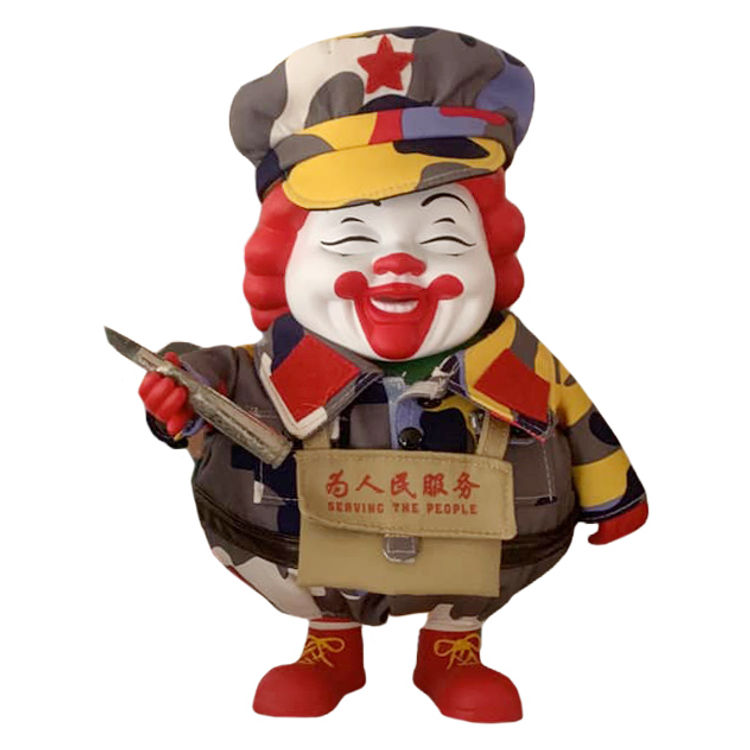 Mc Supersized Camo by Ron English