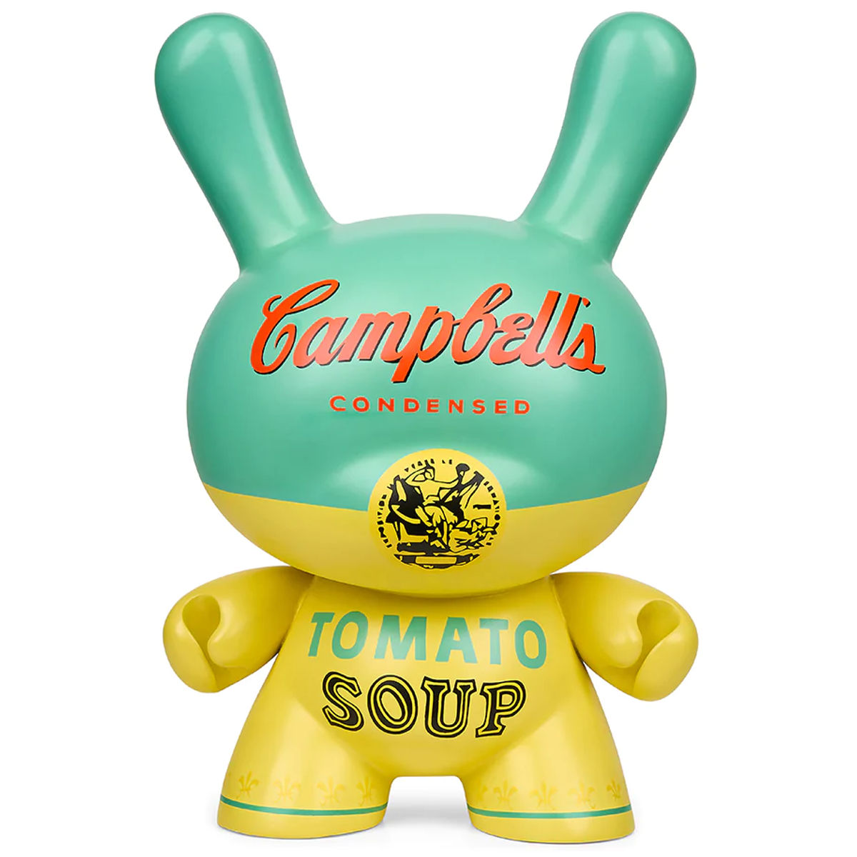 20" Teal Campbell's Soup Andy Warhol Dunny