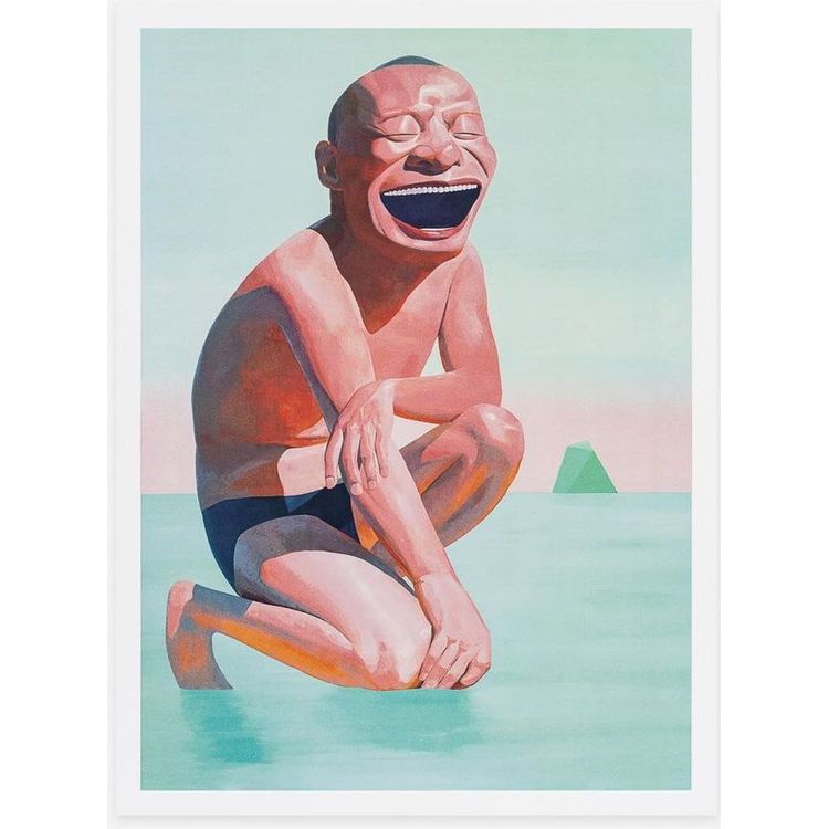I Always Found Laughter Irresistible by Yue Minjun