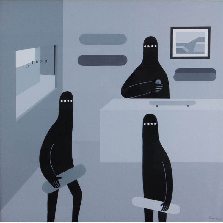 In the Skate Shop by LY