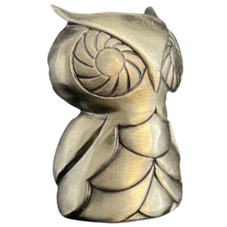 Silver Owl by Nathan Jurevicius