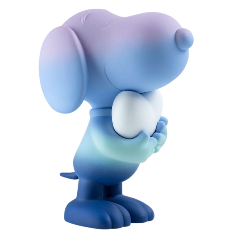 Blue Heart Snoopy by Charles M. Schulz