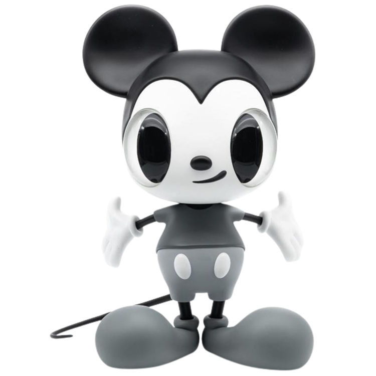 Grey Little Mickey by Javier Calleja