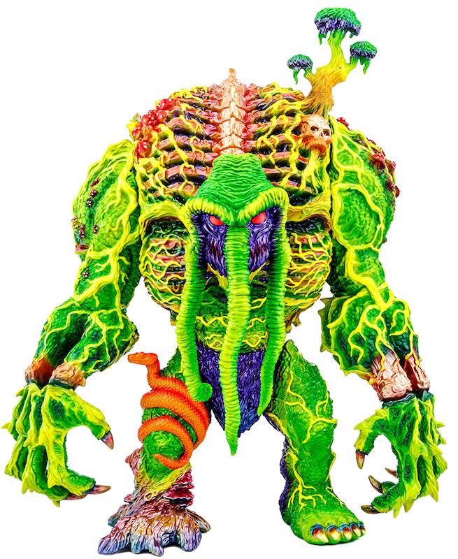 Devil's Kaiju Variant Man-Thing created by Marvel, James Groman