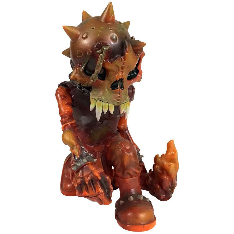 Brown Mad Battle Man by Mike Sutfin