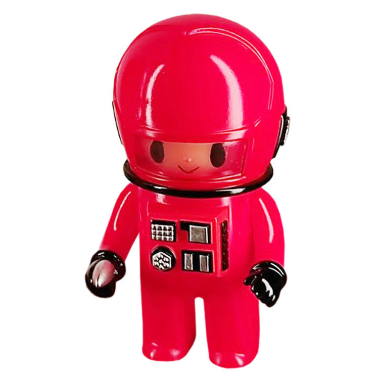 Space Mode Man Red Astronaut (Smiling) by Itokin Park