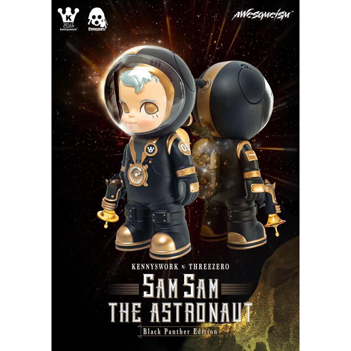 Sam Sam the Astronaut Black Panther