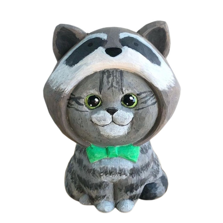 Raccoon Tabby Chatora by Matsumaru Kanae (marumaru)