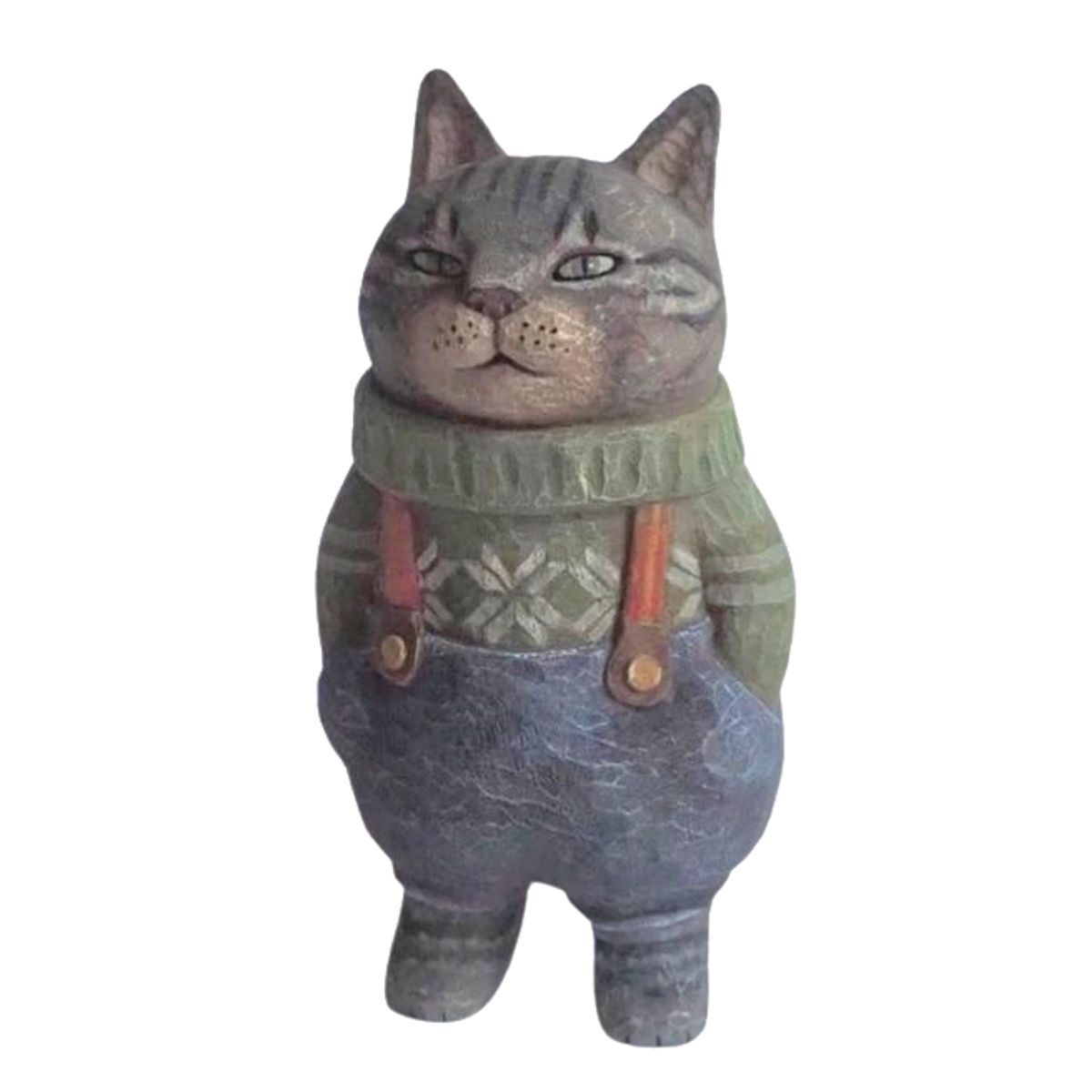 Silver Tabby Wood Cat