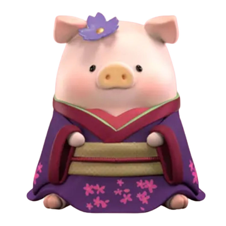 Kimono Sakura Lulu The Piggy (Secret Figure) by Cici's Story