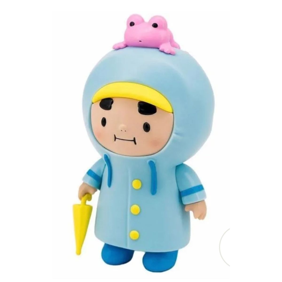 Blue Raincoat Chubby Ojisan