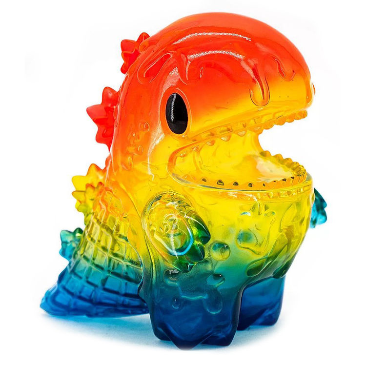 Rainbow Ice Cream Little Dino by Ziqi