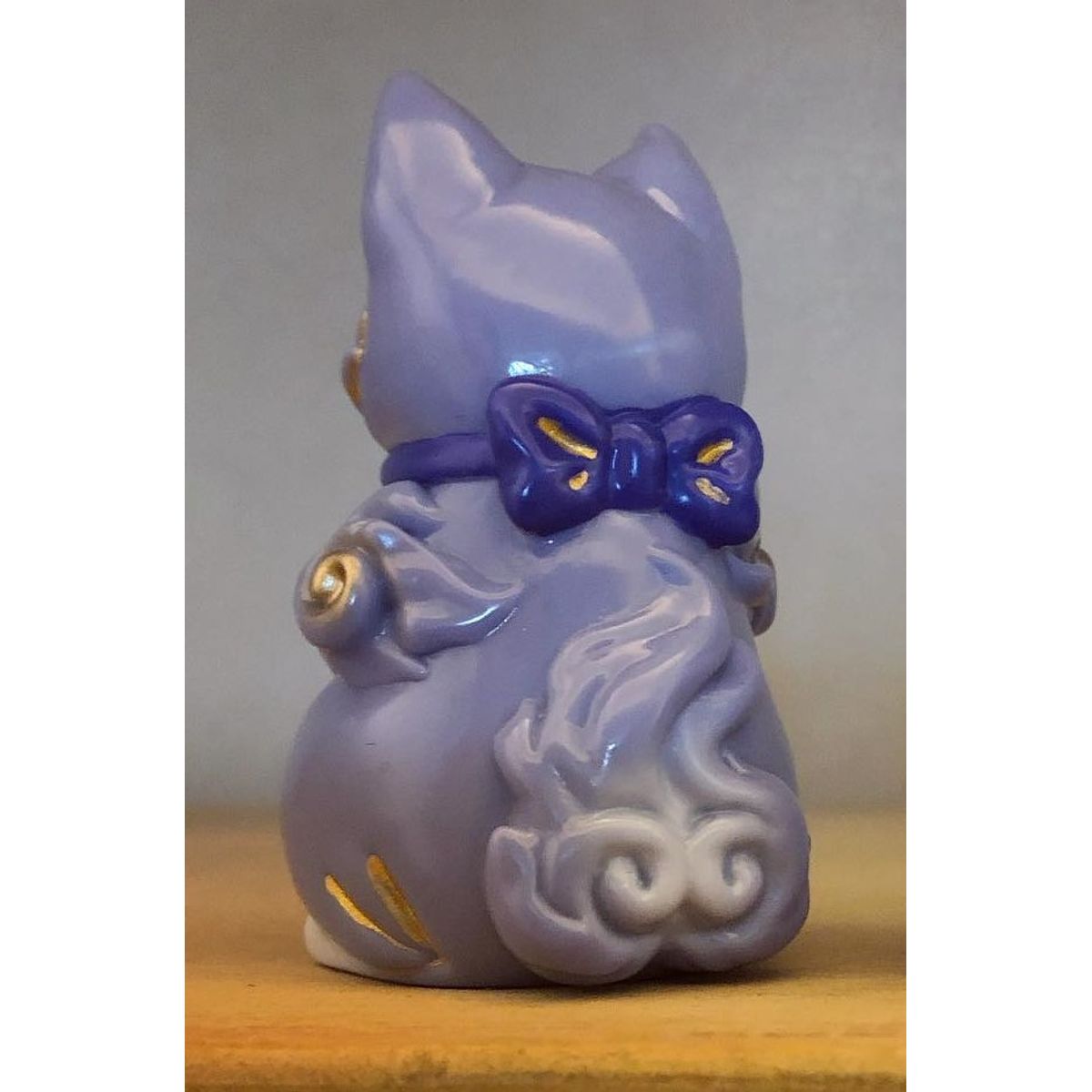 Purple-Purple Bake Lucky Cat