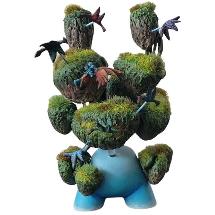 3" Floating Mountain : Avatar Dunny by Jared Circusbear