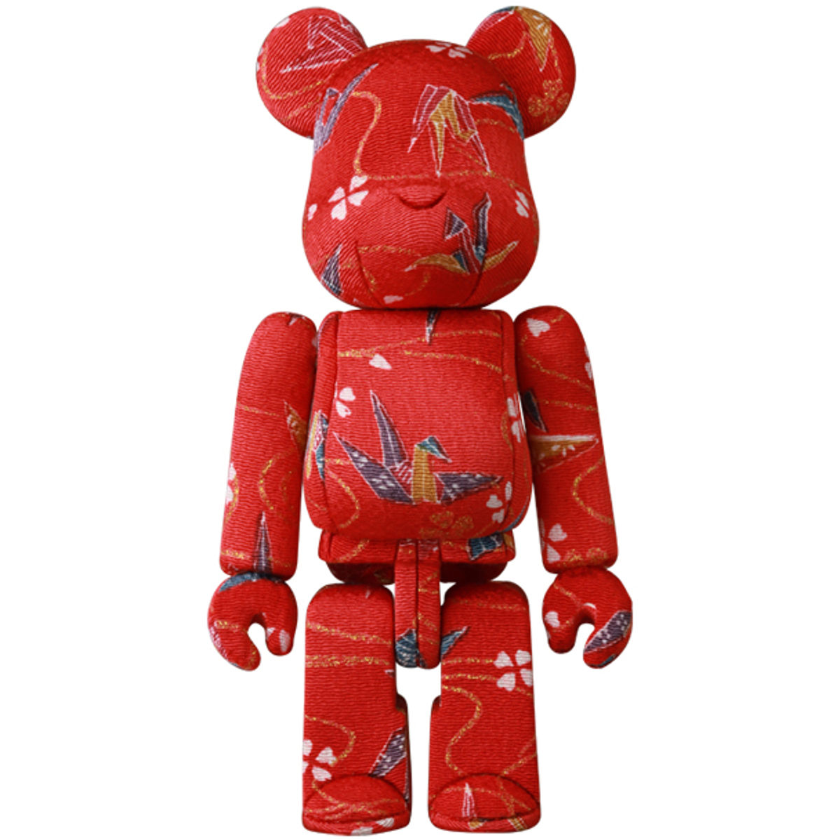 Origami Crane Kimekomi Bearbrick