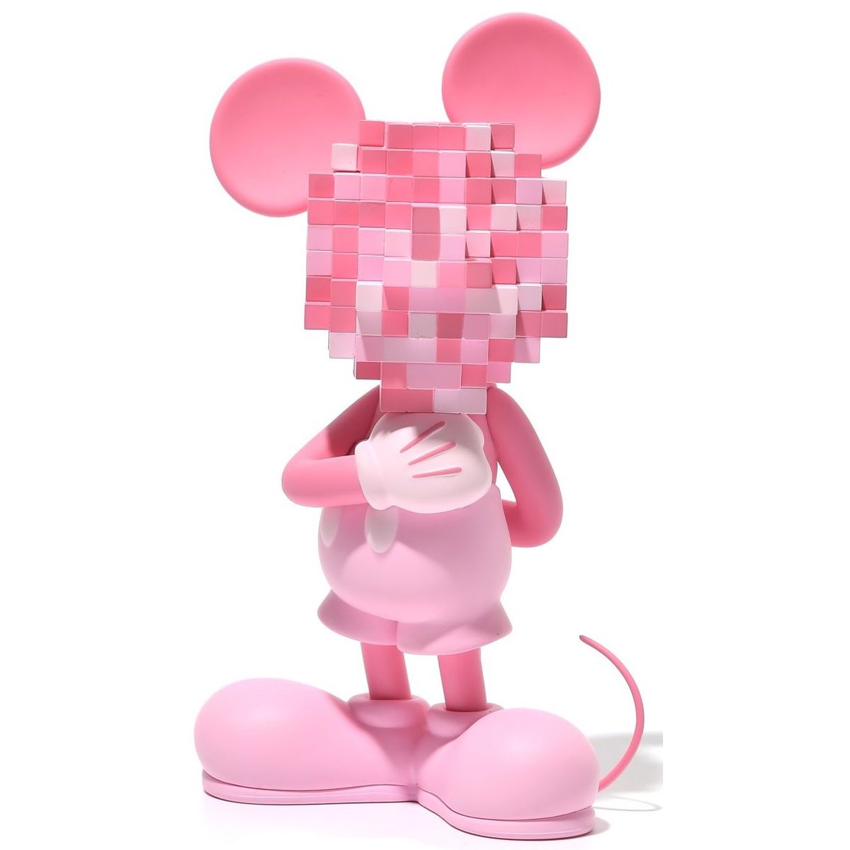 Pink Mosaic Mickey Mouse
