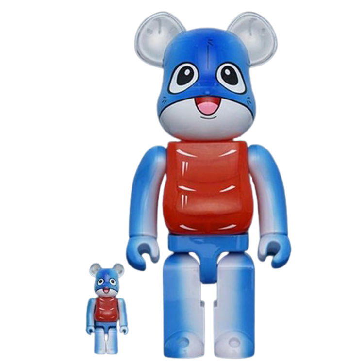 100% + 400% Jiro Be@rbrick (Set) by Chino Lam