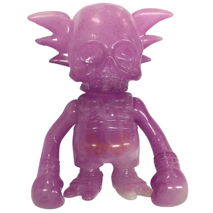 Purple Glow Dark Marble Violet Velvet Skullwing by Pushead (Brian Schroeder)
