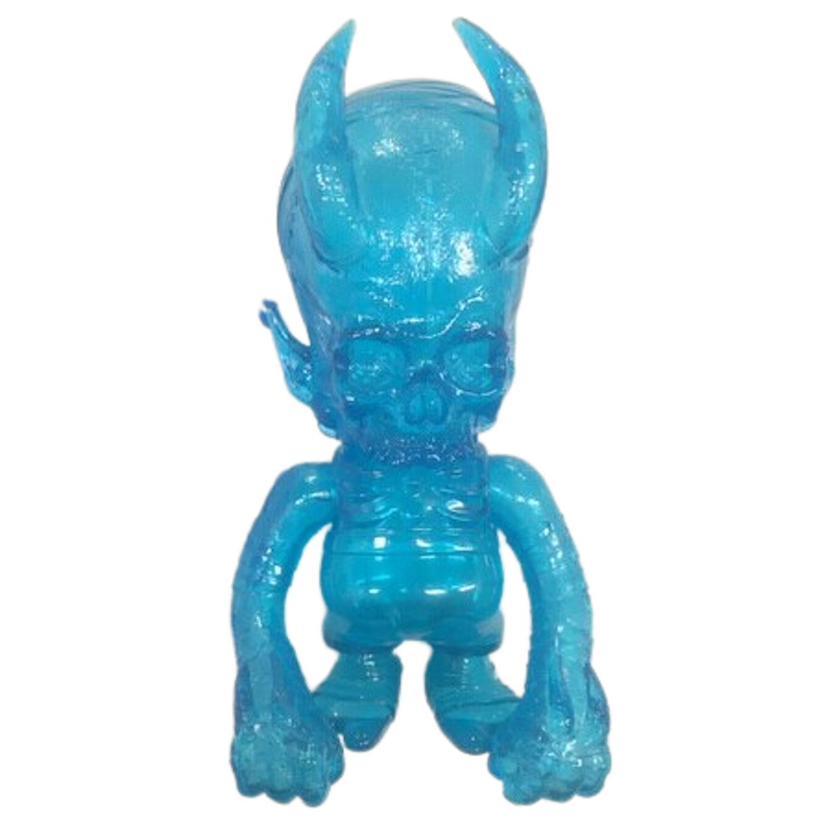 skullHevi (the hydroDevil) - Clear Blue Rainy Day Version
