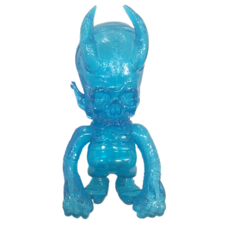skullHevi (the hydroDevil) - Clear Blue Rainy Day Version by Pushead (Brian Schroeder)