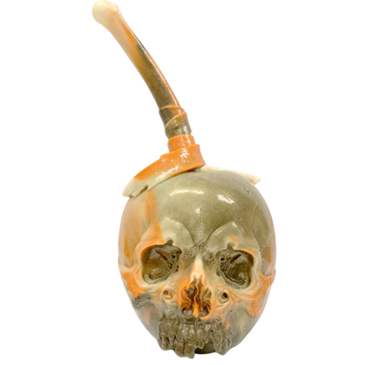 White, Brown, & Orange Marble Sour (Superfest 79) by Pushead (Brian Schroeder)