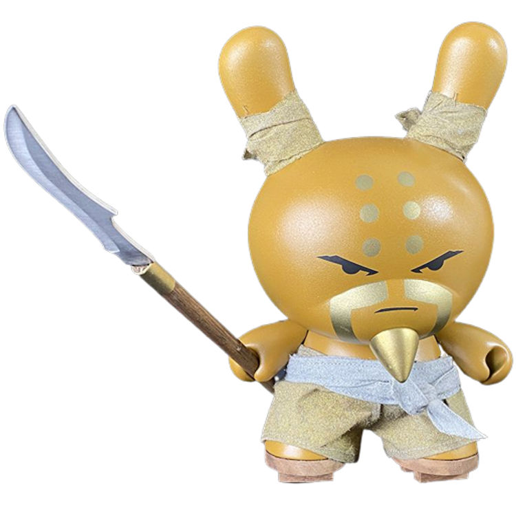 8" Gold Custom Grandfather Dunny by Huck Gee
