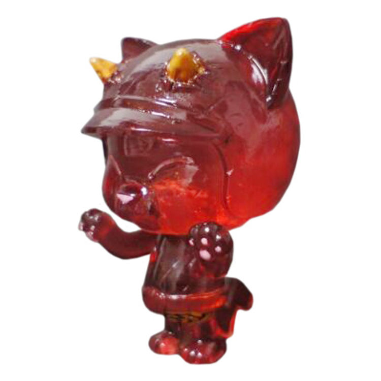 Cat Rider Clear Red by Shon Side