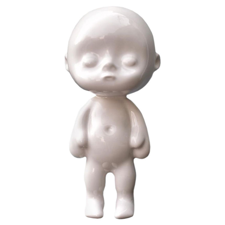 RICLO Geoide Ceramic White by Riclo (Ricardo Lara Art)