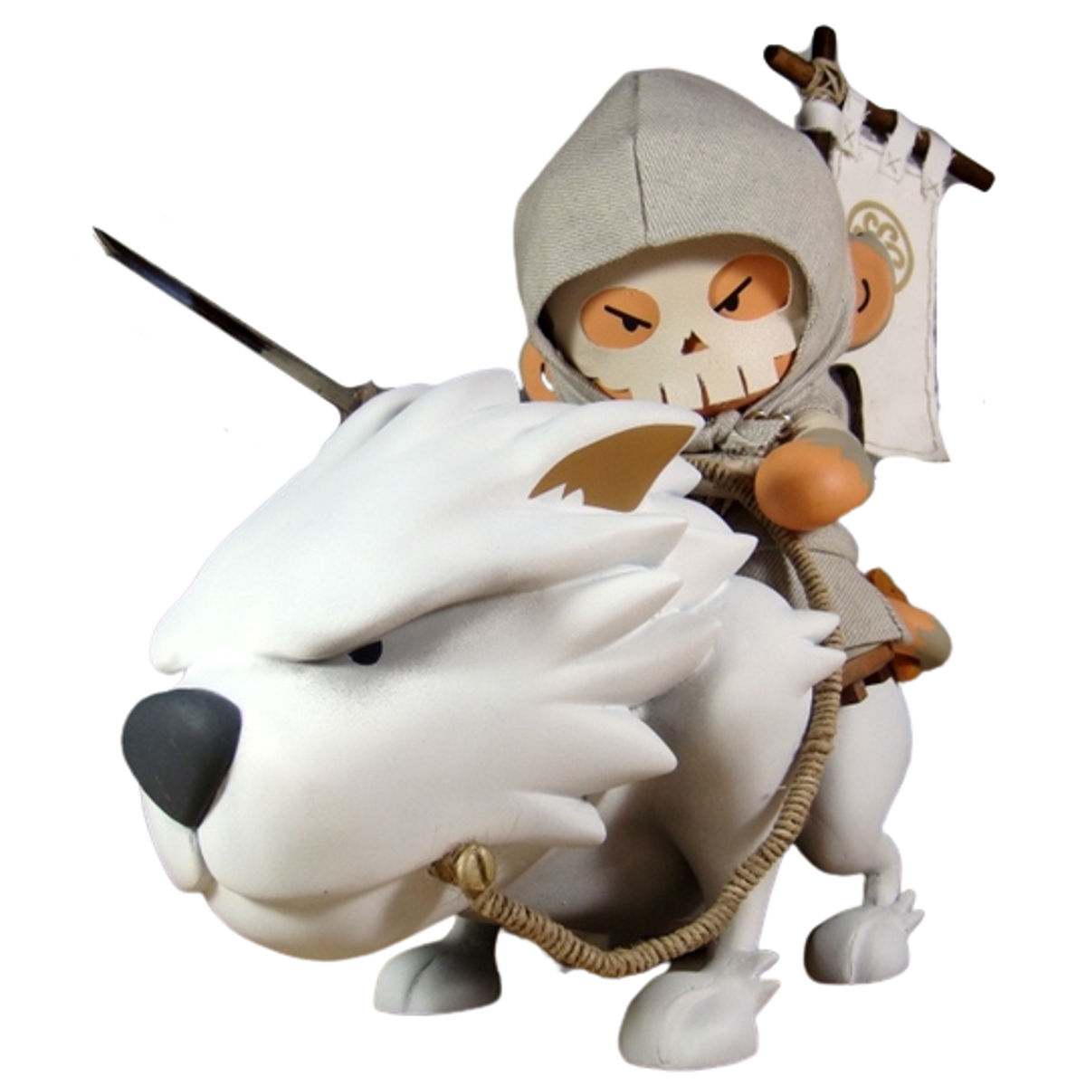 White Wolf Rider