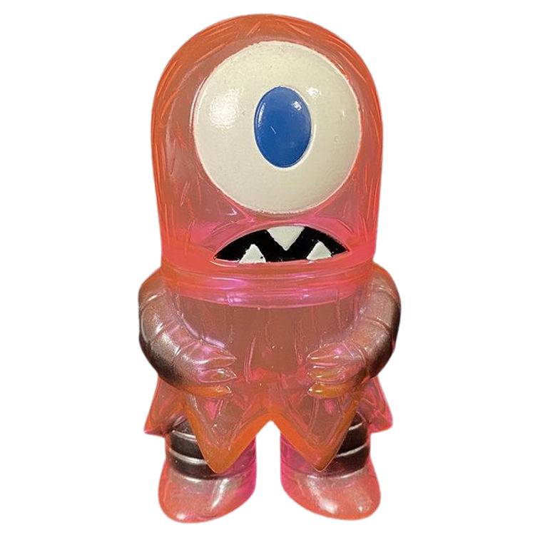 Clear Pink Pocket Helpter (2015 Lucky Bag) by Tim Biskup