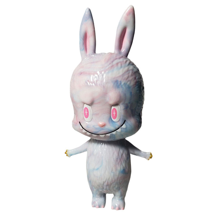 Labubu White Multi Color by Kasing Lung