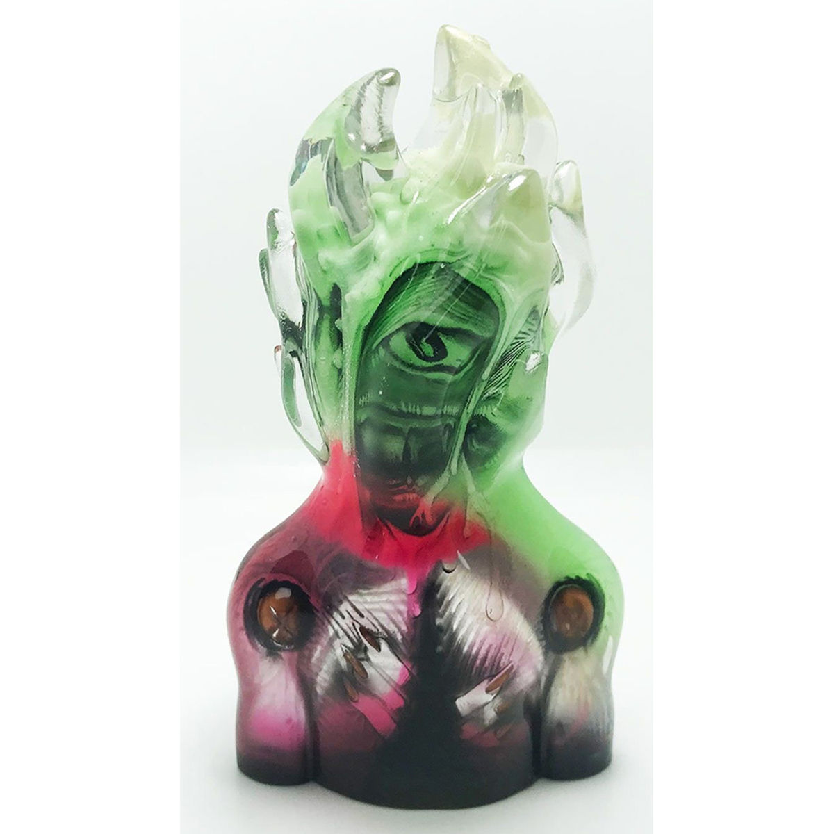 Encapsulado (Trapped in Myself) Green White Red