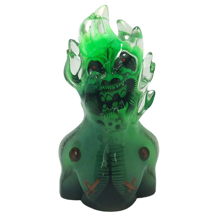 Encapsulado (Trapped in Myself) Dark Green by Bendito Calabazo