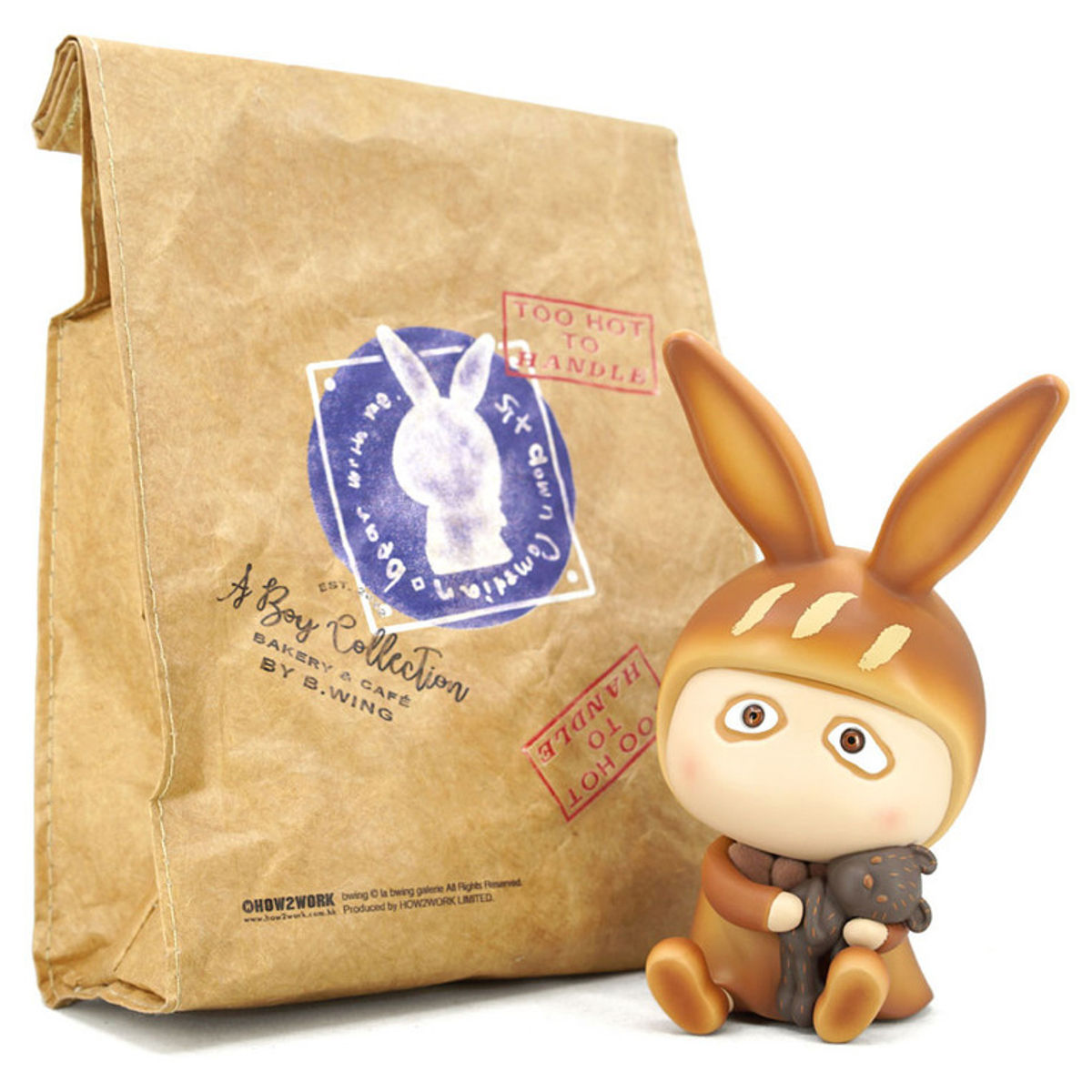 A Boy Bear with Me Bread