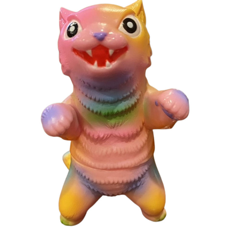 Pastel Pink with Purple, Orange, Yellow, Green Negora by Konatsu Koizumi