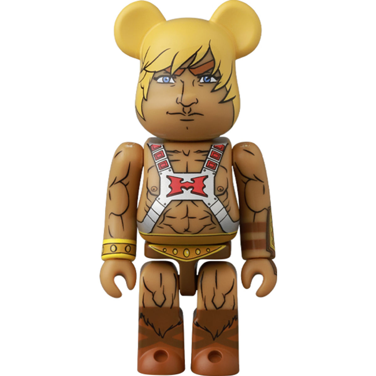 100% + 400% Mishka x He-Man : Masters of the Universe Be@rbrick (Set)