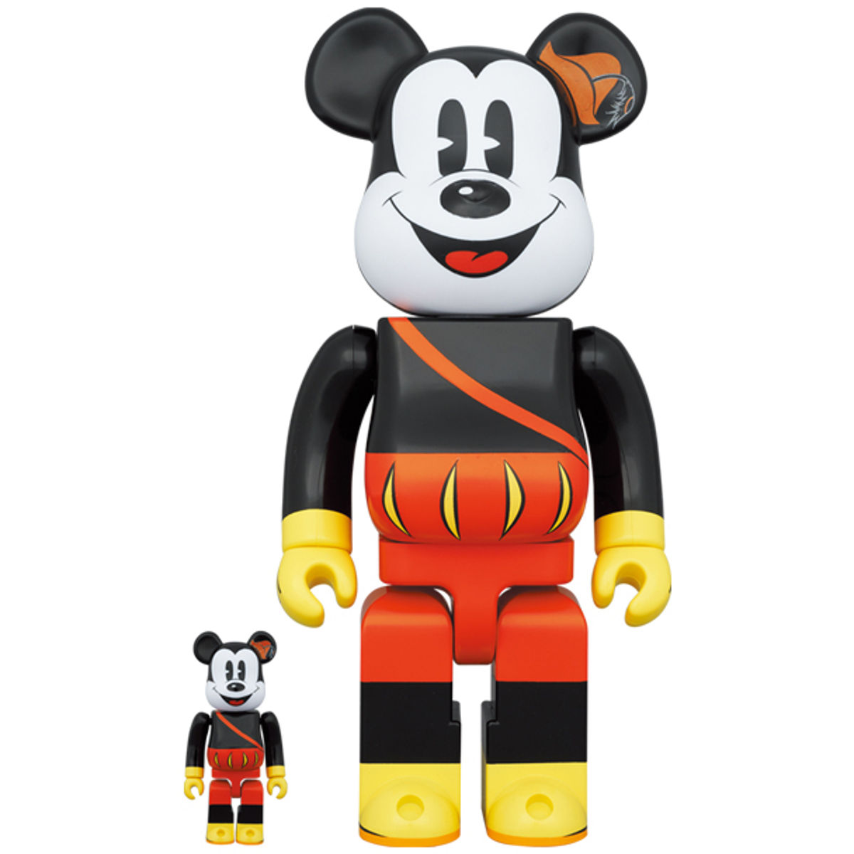 100% + 400% The Bard : Mickey Mouse Be@rbrick (Set)