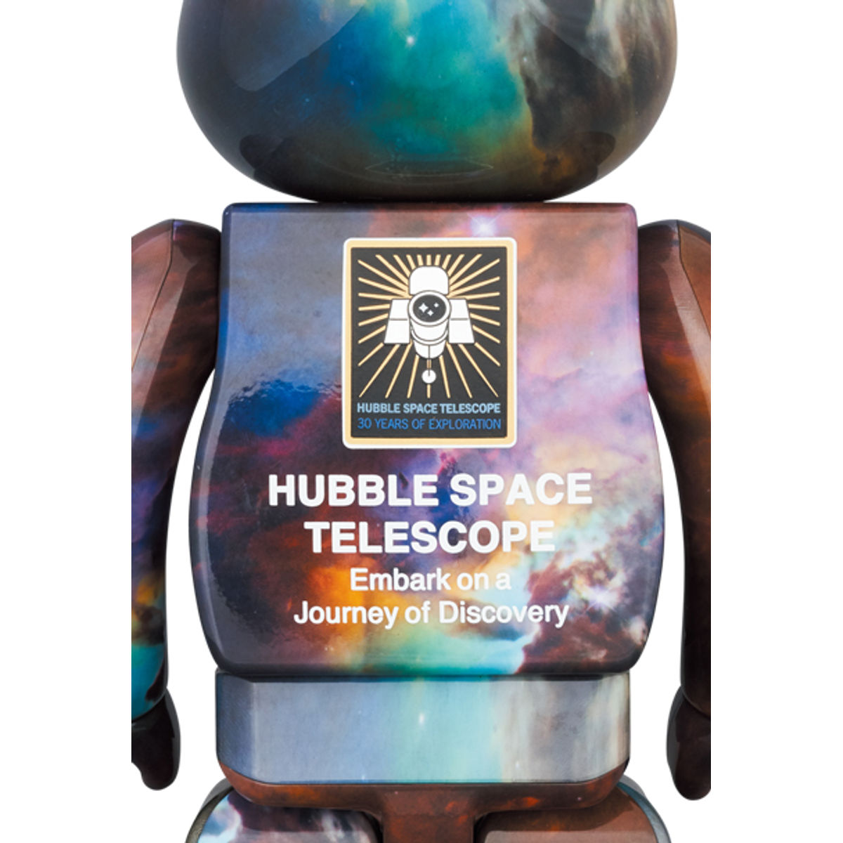 100% + 400% Lagoon Nebula (Messier 8) : Hubble Space Telescope Be@rbrick (Set)