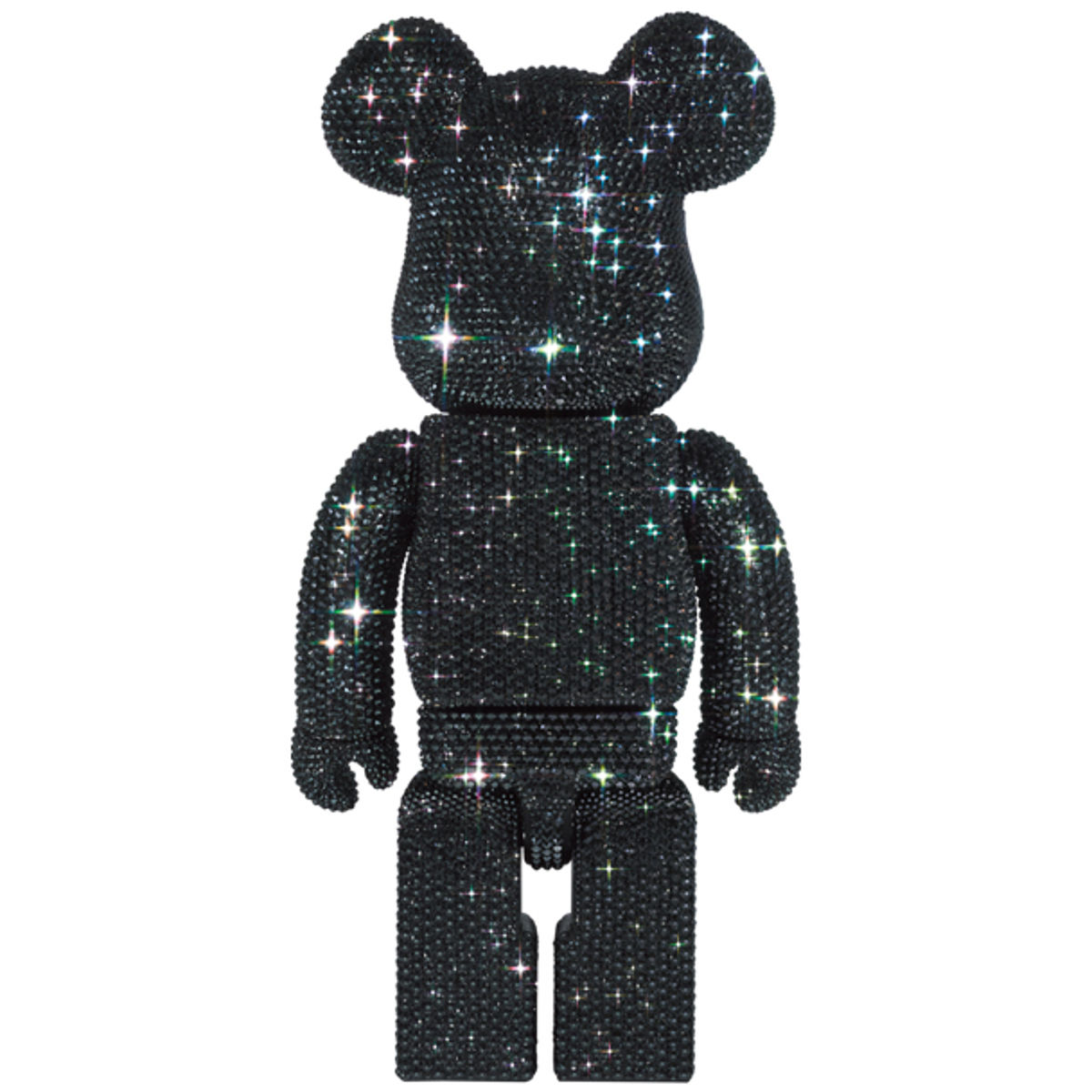 400% Crystal Tongue Logo : The Rolling Stones Bearbrick